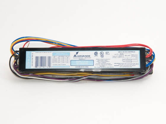 Advance Transformer IZT2S32SC35M IZT-2S32-SC-35M Philips Advance 120-277 Volt Two Lamp F32T8 Electronic Dimming Ballast for 0-10V Controls