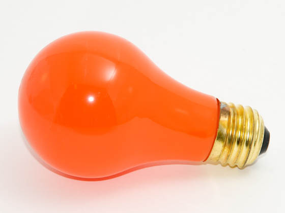 Bulbrite B106540 40A/CO 40W 120V A19 Ceramic Orange E26 Base