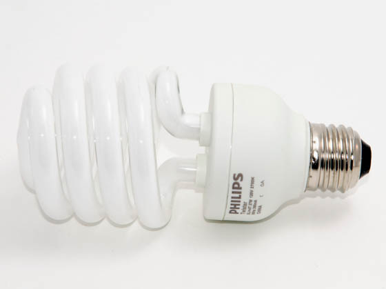 Philips Lighting 137158 EL/mdT 27 Philips 100 Watt Incandescent Equivalent, 27 Watt, 120 Volt Warm White Spiral CFL Bulb