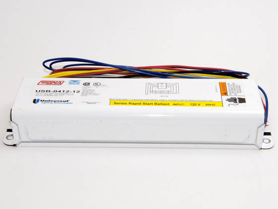 Universal Douglas USB-0412-12 USB-0412-12 (DISC Use ESB216-12) Universal Magnetic Sign Ballast for High Output T12 Lamps