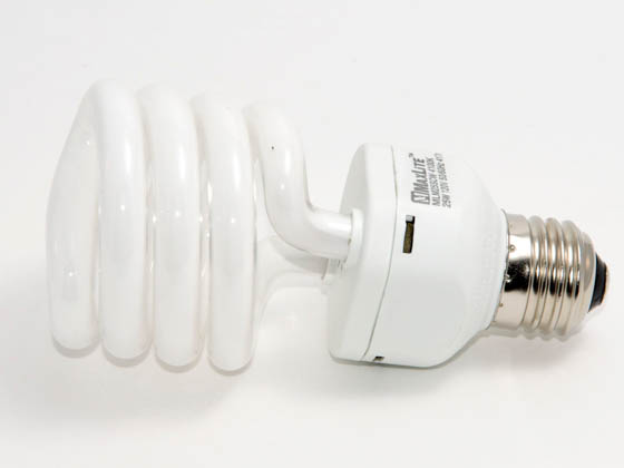 MaxLite M01457 MLM25SCW 100 Watt Incandescent Equivalent, 25 Watt, 120 Volt Cool White Spiral CFL Bulb