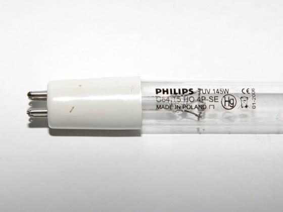 Philips Lighting 392001 TUV64T5/HO/4P/SE Philips 145W 62in T5 Germicidal Fluorescent Tube