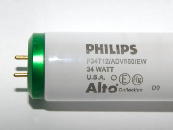 Philips Lighting 142604 F34T12/ADV850/EW/ALTO DISCONTINUED (USE 423897) Philips 34 Watt, 48 Inch T12 Bright White Fluorescent Bulb