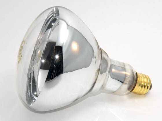 Philips Lighting 389312 125BR40/1 (120V) Philips 125 Watt, 120 Volt BR40 Heat Lamp Reflector Bulb