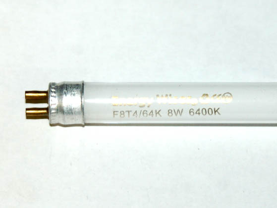 Bulbrite B585208 F8T4/64K (Daylight) 8W 13.2in T4 Daylight White Fluorescent Tube