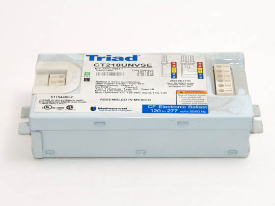 Universal Douglas CT218UNVSE001C Universal 18 Watt, 120-277 Volt Electronic CFL Ballast