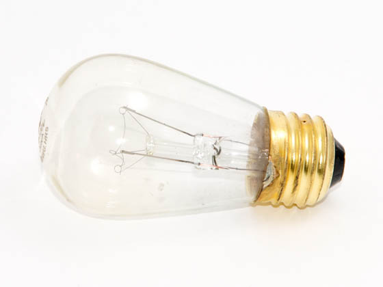 Philips Lighting 138305 11S14 (120-130V) Philips 11W 120V S14 Clear Sign or Indicator E26 Base