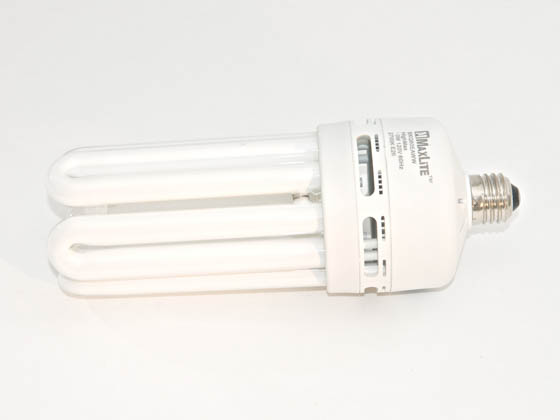 MaxLite M11272 SKQ60EAWW 60W Warm White Quad Twin Tube CFL Bulb, E26 Base