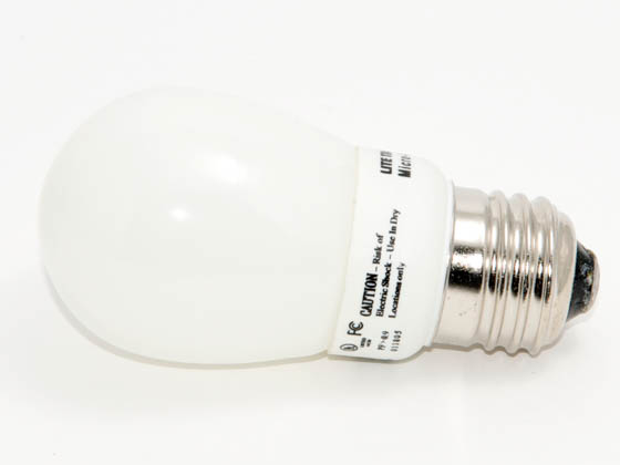 Litetronics MB-301 3W/S14/WH/SW 20 Watt Incandescent Equivalent, 3 Watt, White S14 FLASHABLE Cold Cathode Lamp
