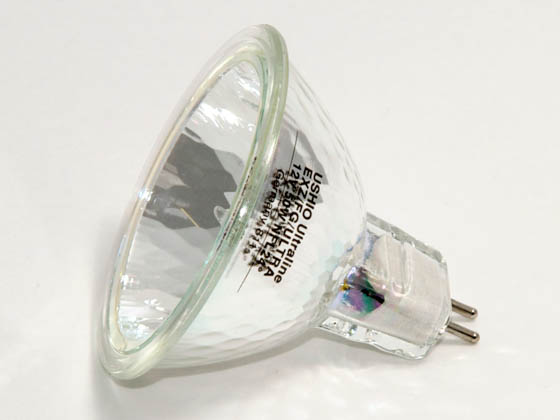 Ushio U1002114 EXZ/FG/ULTRA Longer Life 50 Watt, 12 Volt MR16 Halogen Narrow Flood EXZ Bulb