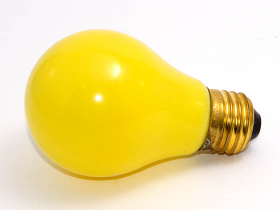 Philips Lighting 141580 25A/Y (DISCONTINUED) Philips 25 Watt, 120 Volt A19 Yellow Bulb