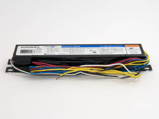 Universal Douglas B332PUNVHP-A000I Universal 120-277 Volt Three Lamp F32T8 Electronic PRS Ballast, Standard Ballast Factor Model