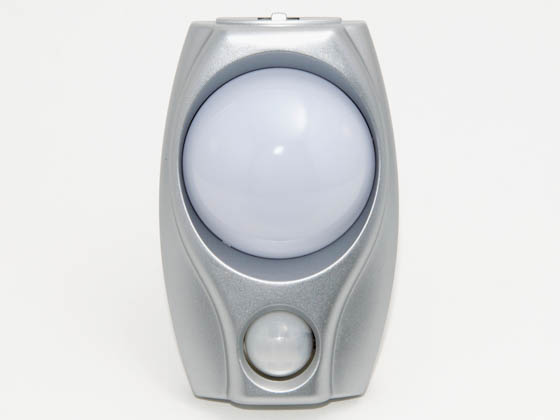 Bulbrite B770117 LED/NLMA (DISCONTINUED) White LED Night Light with Motion Detector