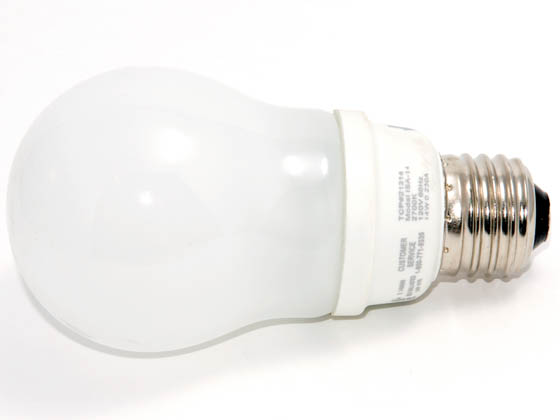 TCP TEC21314 21314 (14Watt, A-Style) 14W Warm White A Style CFL Bulb, E26 Base