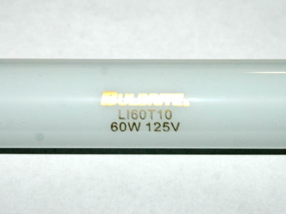 Bulbrite B507160 LI60T10 (DISCONTINUED) 60 Watt, 125 Volt T10 Incandescent Cabinet/Vanity Bulb
