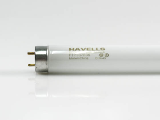Havells-SLI S01720 F17T8/835 17 Watt, 24" T8 Neutral White Fluorescent Bulb