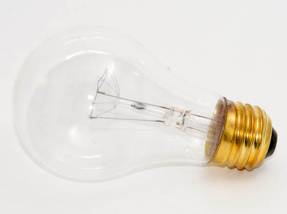Glass Surface Systems 60A19/CL/5M (Safety) 60A19/CL (5000 Hrs, Safety) 60 Watt, 130 Volt Safety Coated Long Life A19 Frosted Long Life Bulb