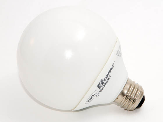 Topaz Lighting CF15/G30/41-33 CF15/G30/41-33 Discontinued 60 Watt Incandescent Equivalent, 16 Watt, G30 Cool White Compact Fluorescent Medium Base Bulb