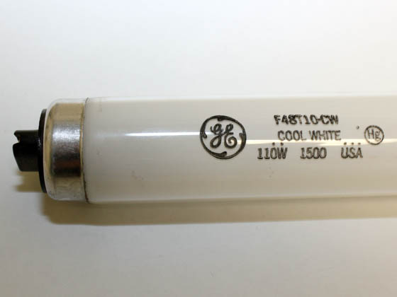GE GE10742 F48T10/CW 110 Watt, 48 Inch T10 Very High Output Cool White Fluorescent Bulb