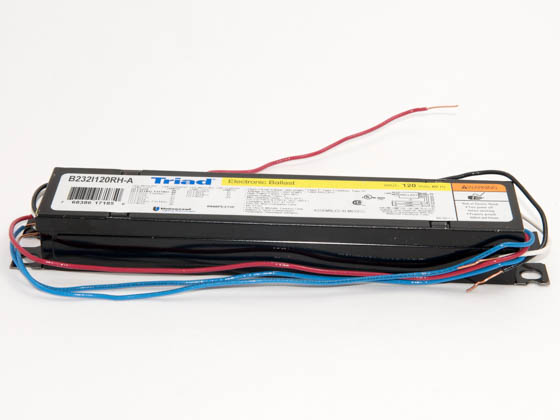 Universal Douglas B232I120RH-A000I Universal 120 Volt Two Lamp F32T8 Electronic Ballast, Standard Ballast Factor Model