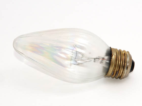 Advanced Lamp Coatings 60F15 (PTFE) 130V Coated 60F15/130V/Clear (PTFE Safety Coating) 60 Watt, 130 Volt F15 Clear PTFE Safety Coated Fiesta Decorative Bulb. WARNING:  THIS BULB IS NOT TO BE USED NEAR LIVE BIRDS.