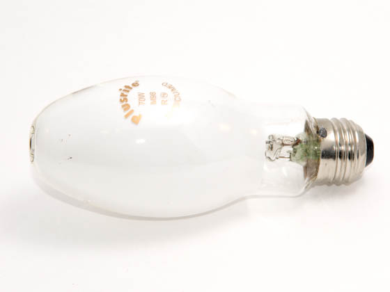 Plusrite FAN1003 MH70/ED17/C/U/4K/MED 70 Watt, Coated ED17 Cool White Metal Halide Lamp
