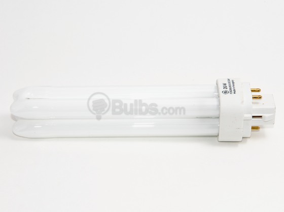 GE GE97612 F26DBX/835/ECO4P (4-Pin) 26W 4 Pin G24q3 Neutral White Double Twin Tube CFL Bulb