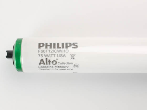 Philips Lighting 234310 F60T12/CW/HO/ALTO Philips 75W 60in T12 HO Cool White Fluorescent Tube