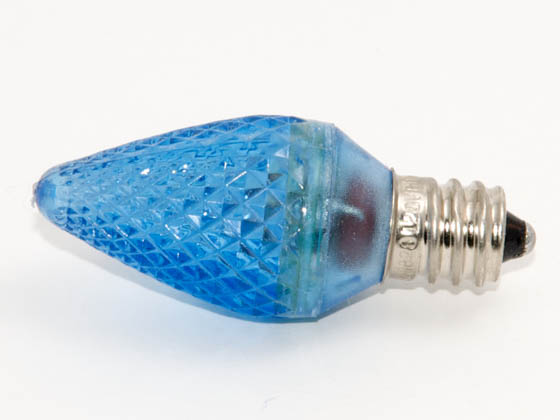 Bulbrite B770173 LED/C7B (Blue) 0.35W Blue C7 Holiday LED Bulb