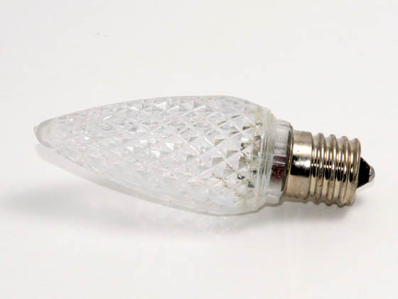 Bulbrite B770191 LED/C9C (Clear) 0.6W C9 Clear Warm White LED Holiday Bulb