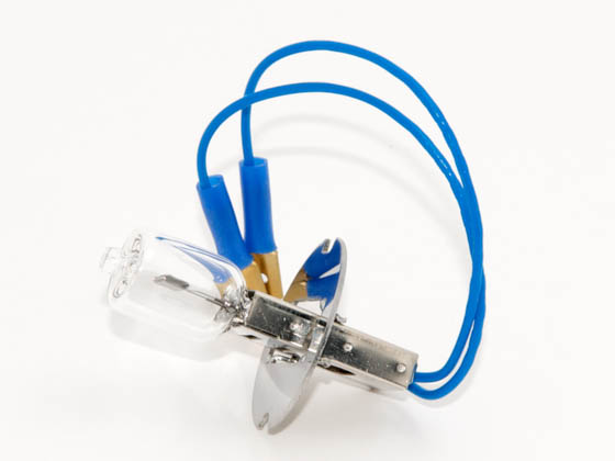 Narva 6392LL 6.6 Amp, 150 Watt Prefocus Halogen Airfield Lamp with PKX30d Base and FLAT MALE Cable Connectors