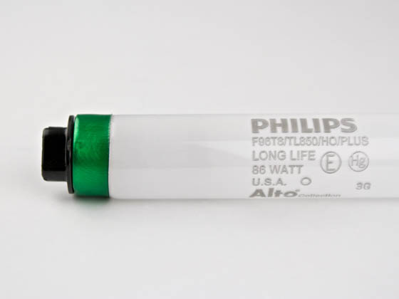 Philips Lighting 236893 F96T8/TL850/PLUS/HO/ALTO Philips 86W 96in T8 HO Bright White Fluorescent Tube, Full Pallets Only