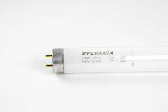 Sylvania SYL23028 F18T8CW/K28 18W 28in T8 Cool White Fluorescent Appliance Tube
