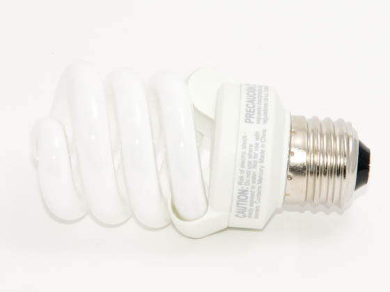TCP TEC48913-51K 4891351K 13W Bright White Spiral CFL Bulb, E26 Base