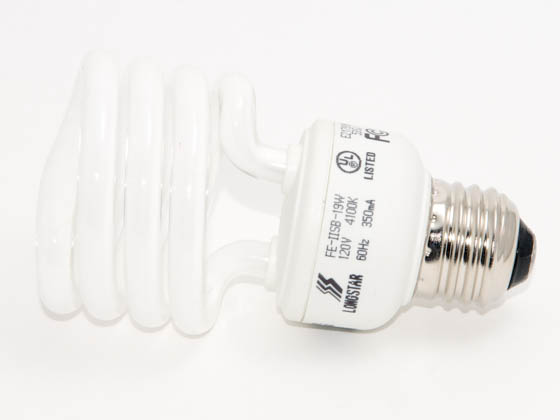 Longstar FE-IISB-19W/41K Long Star 19W Cool White CFL Bulb, E26 Base