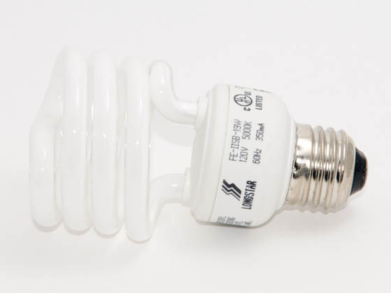 Longstar FE-IISB-19W/50K Long Star 19W 120V Bright White Spiral CFL Bulb