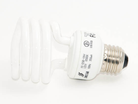 Longstar FE-IISB-19W/65K Long Star 19W 120V Daylight White Spiral CFL Bulb