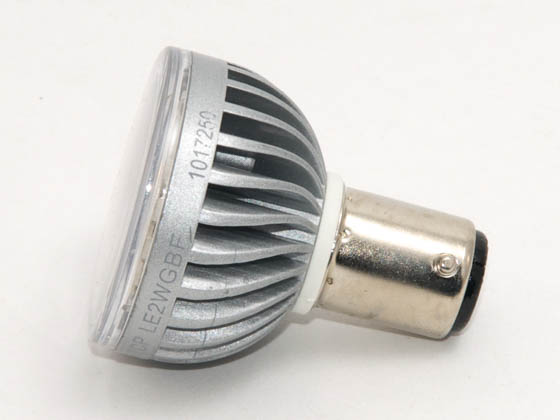 TCP TECLE2WGBF LE2WGBF (R12, 12 Volts) 20 Watt Equivalent, 2 Watt, 12 Volt 37mm LED Reflector for Elevator Ceiling Bulb