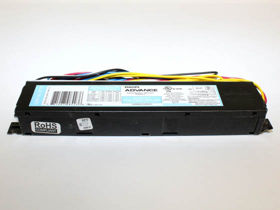 Advance Transformer ICN2S5490CSC35I Philips Advance 120-277 Volt HIGH TEMP (90C) RATED, SMALL CASE (shorter length) Two Lamp F54T5 Electronic High Output Ballast.