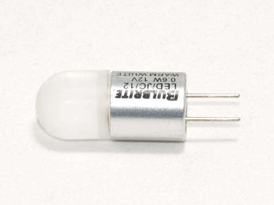 Bulbrite B770510 LED/JC/12WW Non-Dimmable 0.6W 12V 2700K JC LED Bulb