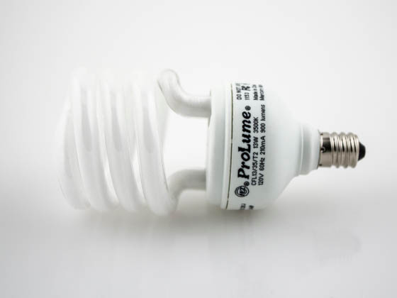 Halco Lighting HAL45055 CFL13/35/T2/E12 Halco 13W Neutral White Spiral CFL Bulb, E12 Base