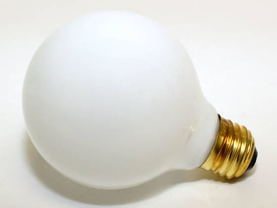 Bulbrite 393006 60G25WH2 (DISC) 60 Watt, 120 Volt G25 White Globe Bulb