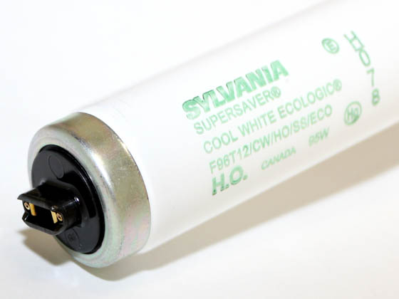 Sylvania SYL25001 F96T12/CW/HO/SS/ECO 95 Watt, 96 Inch T12 High Output Cool White Fluorescent Bulb