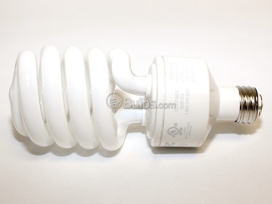 TCP TEC801832 14/19/32 Watt 3-WAY Spiral 40/75/120 Watt Incandescent Equivalent, 14/19/32 Watt, 120 Volt Spiral CFL 3-Way Bulb