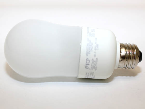 TCP TEC41316TD-50K 41316TD50K 60W Equivalent, 16 Watt, 120 Volt Dimmable Bright White A-Style CFL Bulb.