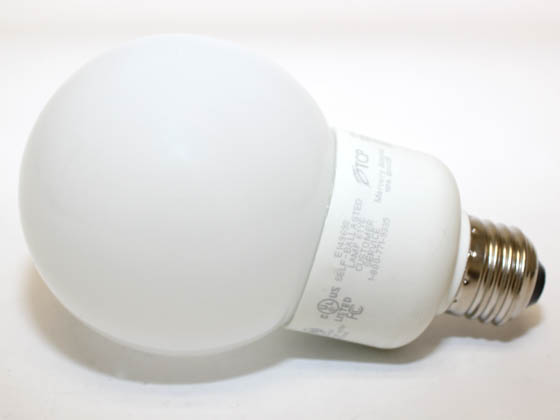 TCP TEC4G2515TD-50K 4G2515TD50K 60W Equivalent, 15 Watt, 120 Volt Dimmable Bright White G-Style CFL Bulb.