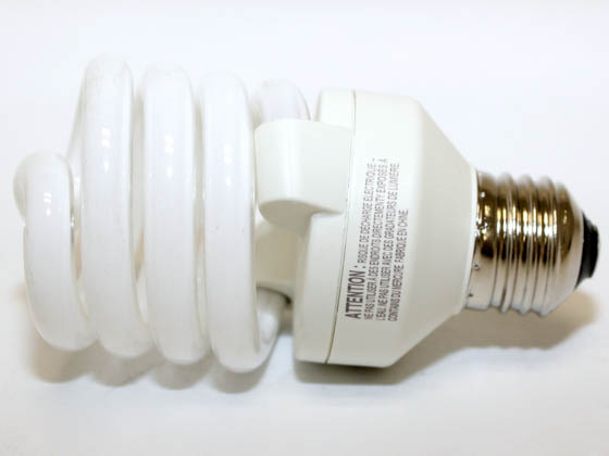 Philips Lighting 414003 EL/mdT2 18W Philips 18W Warm White Spiral CFL Bulb, E26 Base