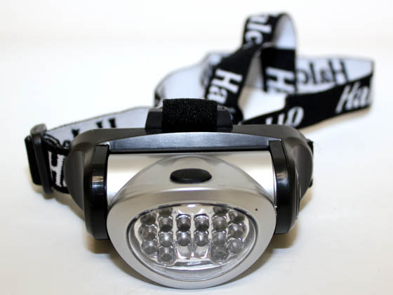 Halco Lighting HAL80920 HL/18LED (DO NOT SELL) Halco Water Resistant LED Headlamp