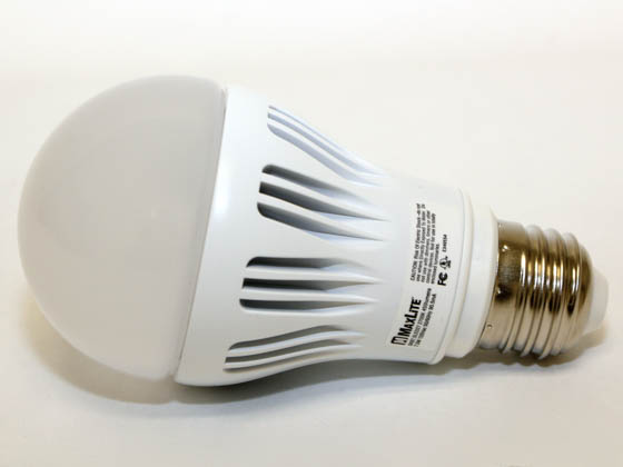 MaxLite M71153 SKB7.5LED27 40 Watt Incandescent Equivalent, 7.5 Watt, 120 Volt, NON-DIMMABLE, LED A-19 Lamp