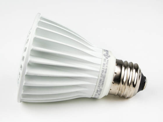 TCP LED9E26P2027KFL 50 Watt Equivalent, 9 Watt, 120 Volt DIMMABLE 25,000-Hr 2700K Warm White LED PAR20 Bulb